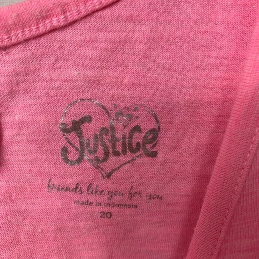 NWOT Justice “Love Is Sweet” Cupcake Tank Top